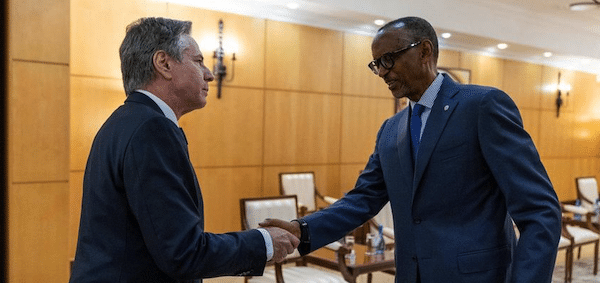 | Secretary of State Anthony Blinken and Rwandan president Paul Kagame | MR Online